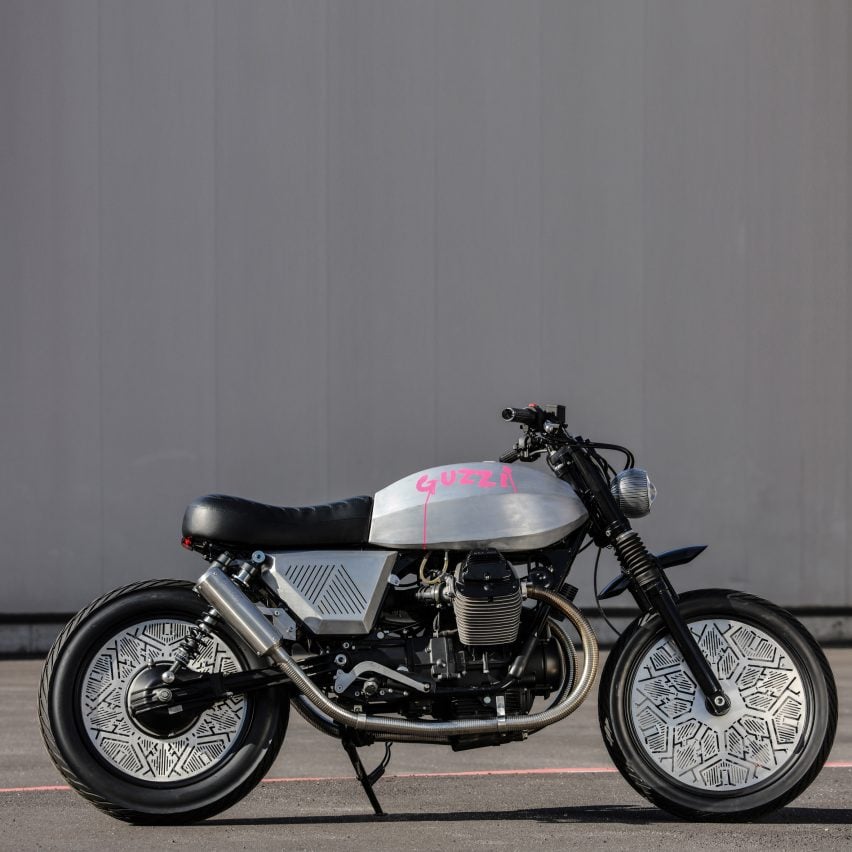 Tomoto Tom Dixon motorcycle for Moto Guzzi