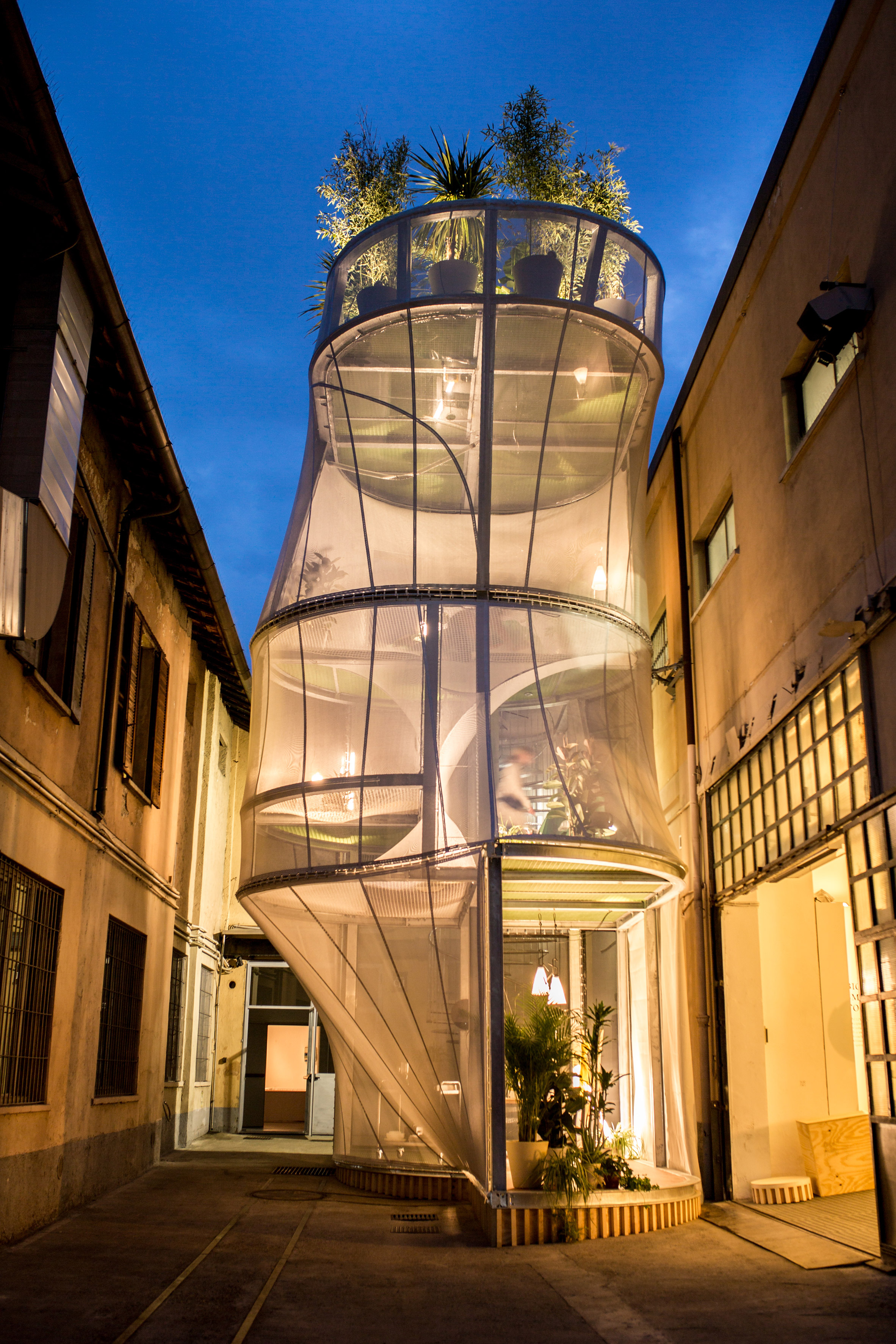 SO-IL imagines a future of sustainable city living with smog-filtering MINI Living house