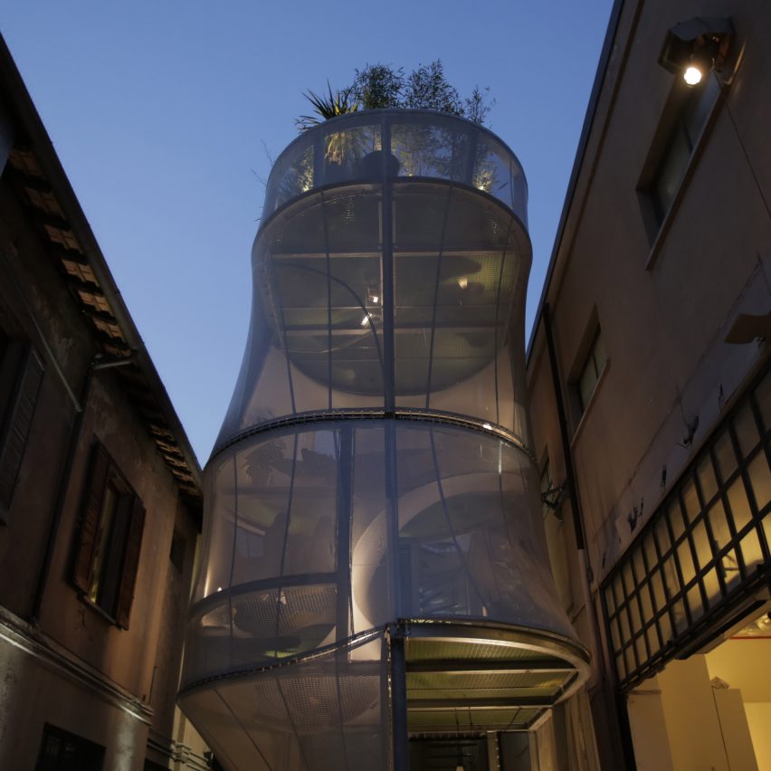 MINI Living Breathe installation at Milan design week