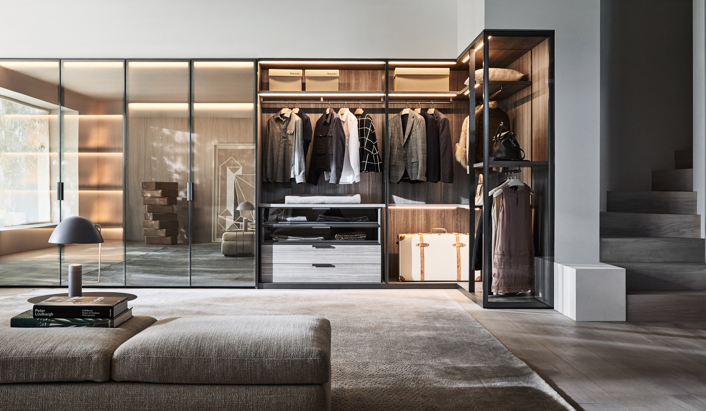 Molteni flagship showroom by Vincent van Duysen at Milan design week