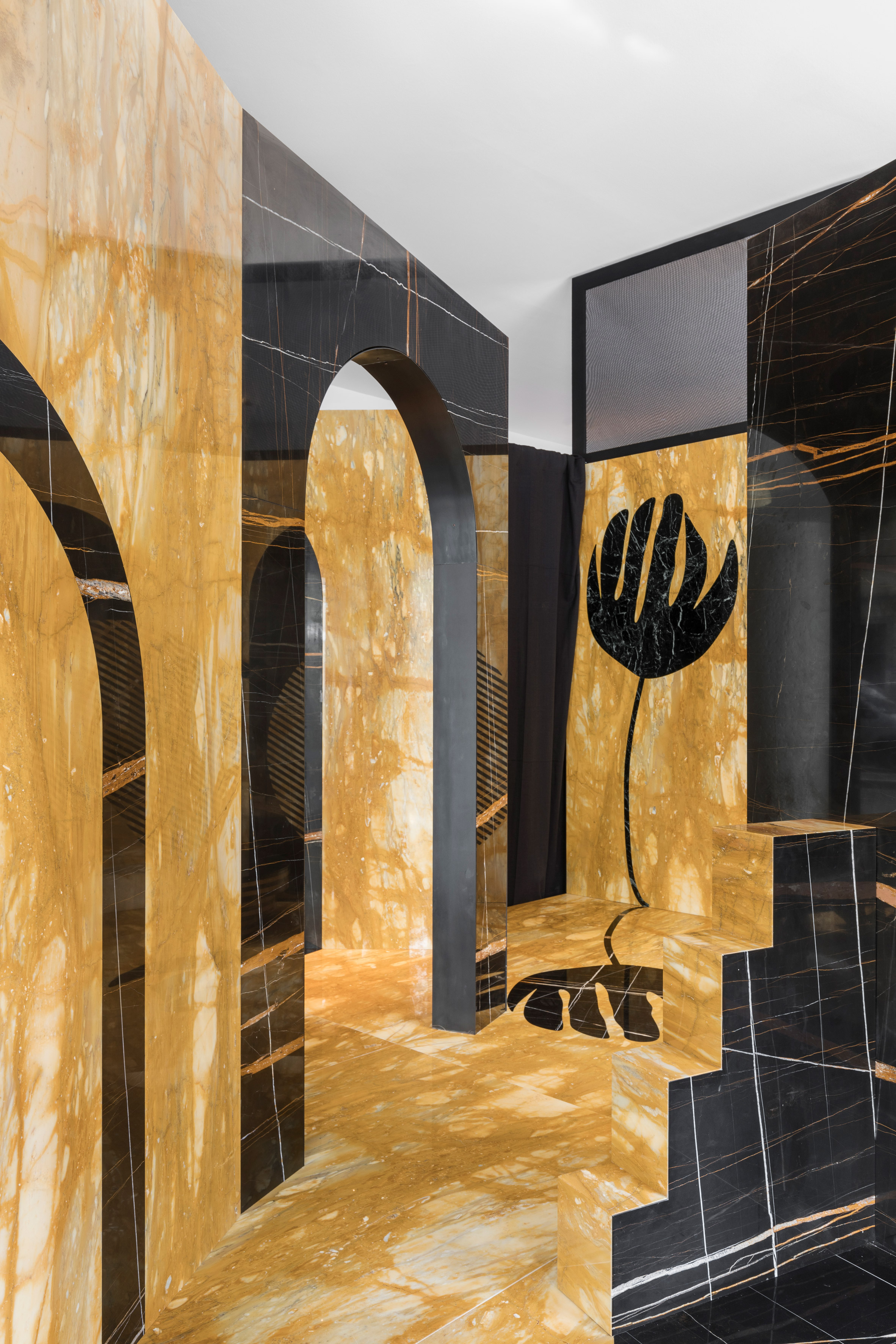Mystical Solace installation by De Allegri and Fogale at Milan design week