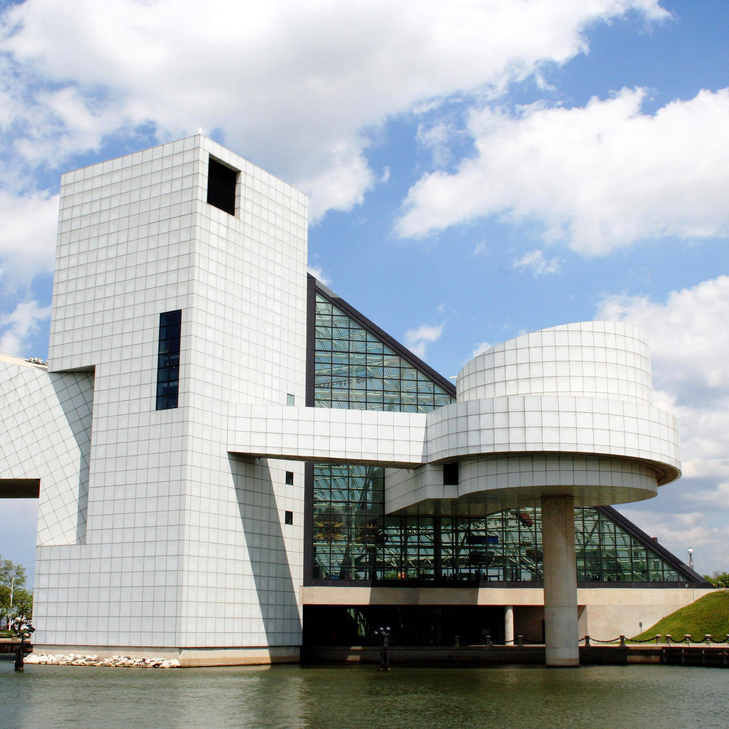 Rock and Roll Hall of Fame by I.M. Pei