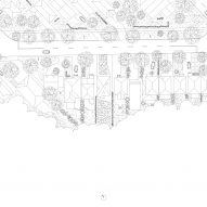 Site plan of Semblance House by the Office of Adrian Phiffer