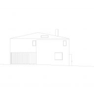 Elevation of Semblance House by the Office of Adrian Phiffer