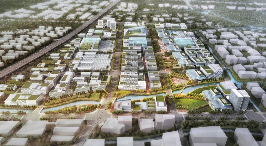 The Sunqiao Urban Agricultural District by Sasaki