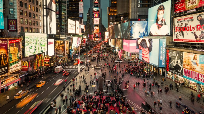 طراحی مجدد اسنوهتا برای میدان تایمز نیویورک