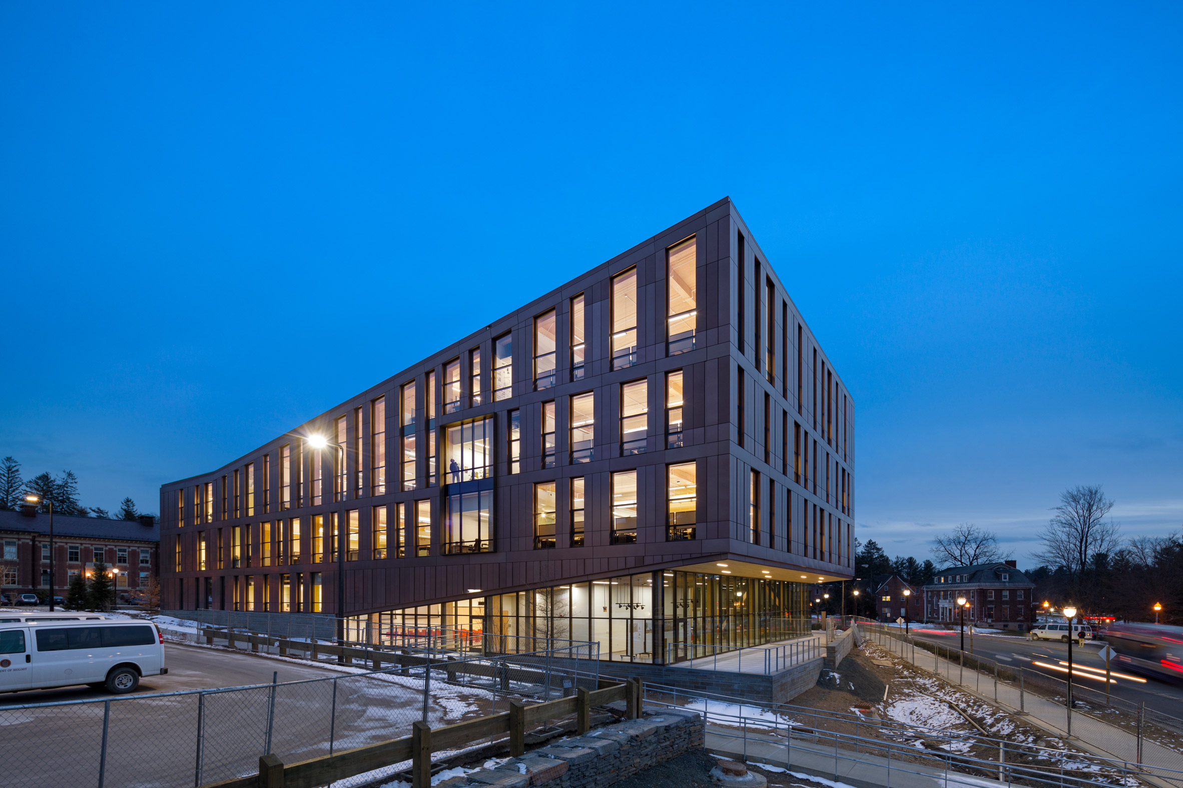 The University of Massachusetts Amherst's design school by Leers Weinzapfel Associates