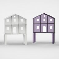 Kartell adds to children's line with ultra-minimal Villa doll's houses