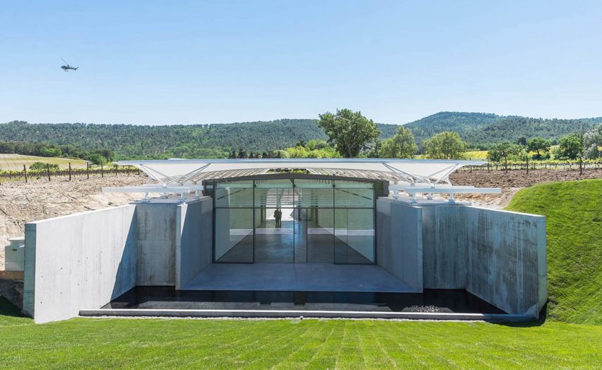 Château La Coste Art Gallery by Renzo Piano Building Workshop