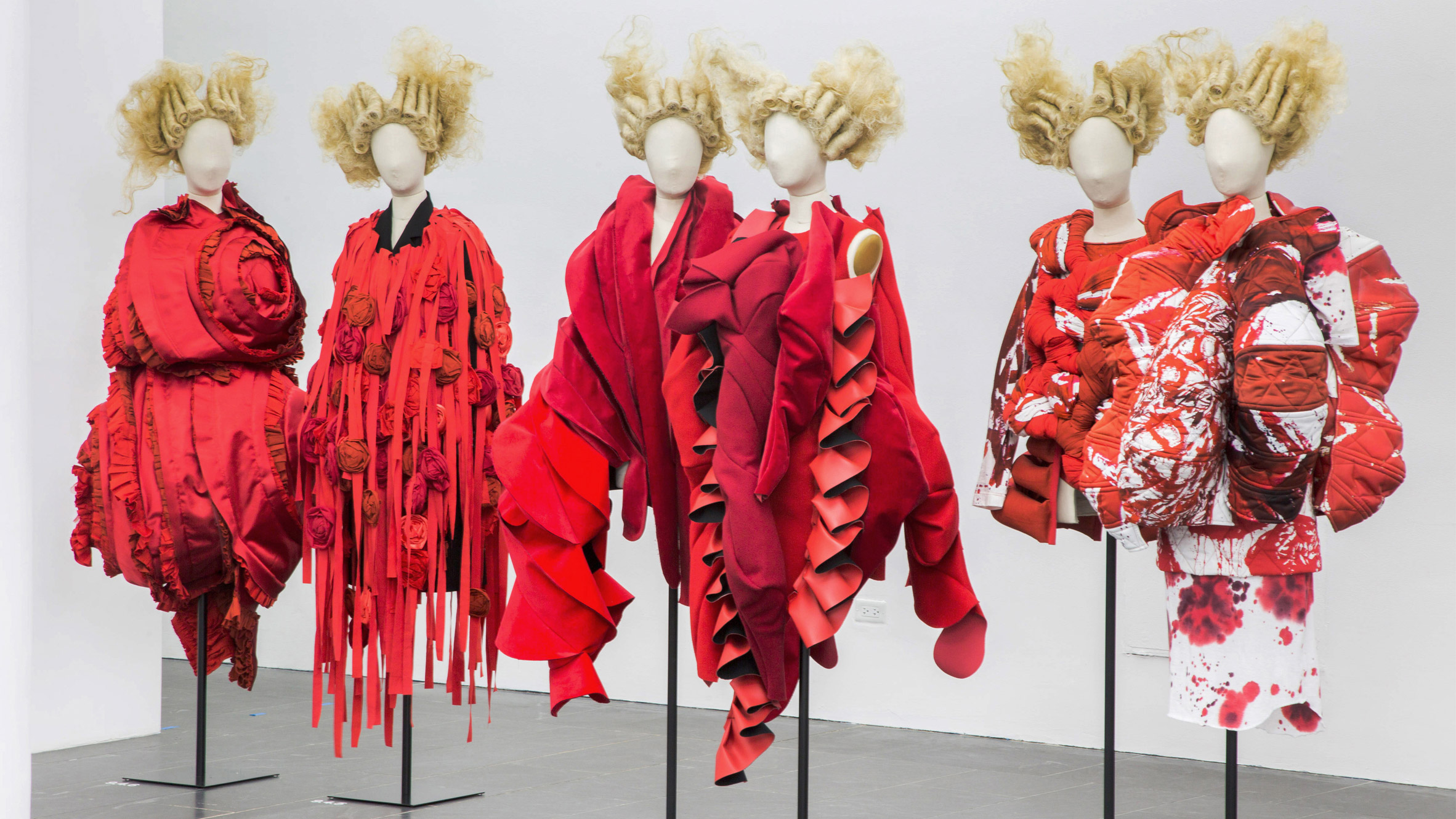 Comme des Garçons Put on a Mini Runway Show at the Company Offices