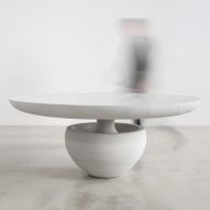 Ghost dining table by Fernando Mastrangelo