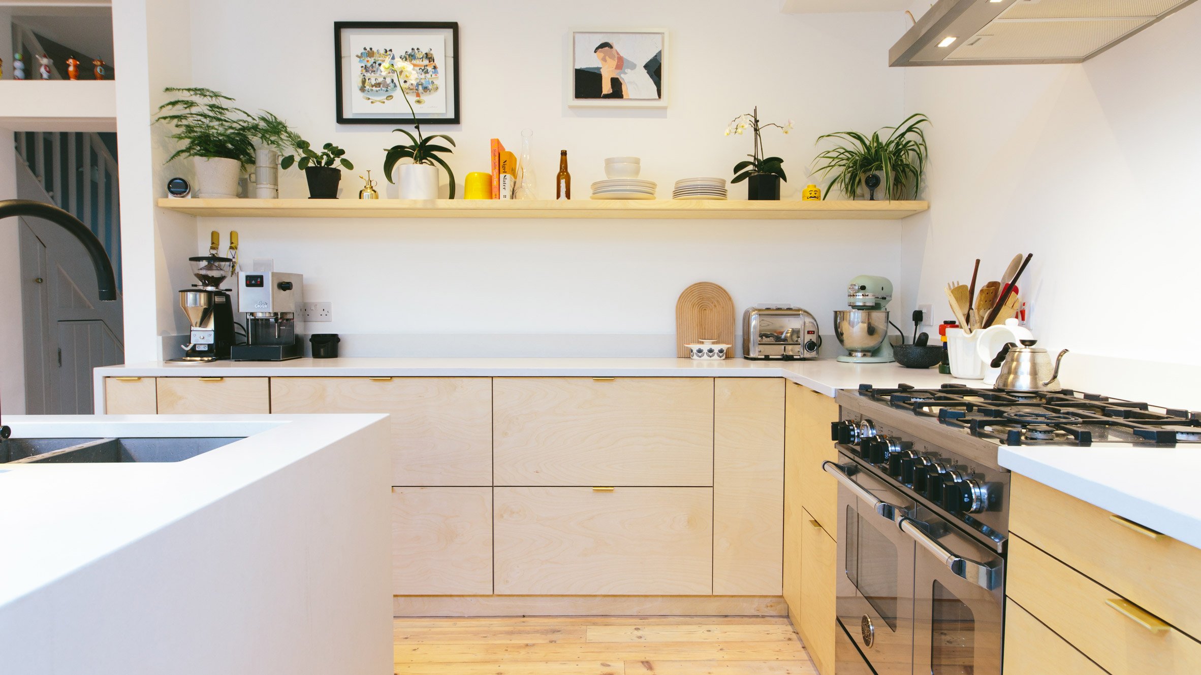 Plykea hacks IKEA's Metod kitchens with plywood fronts