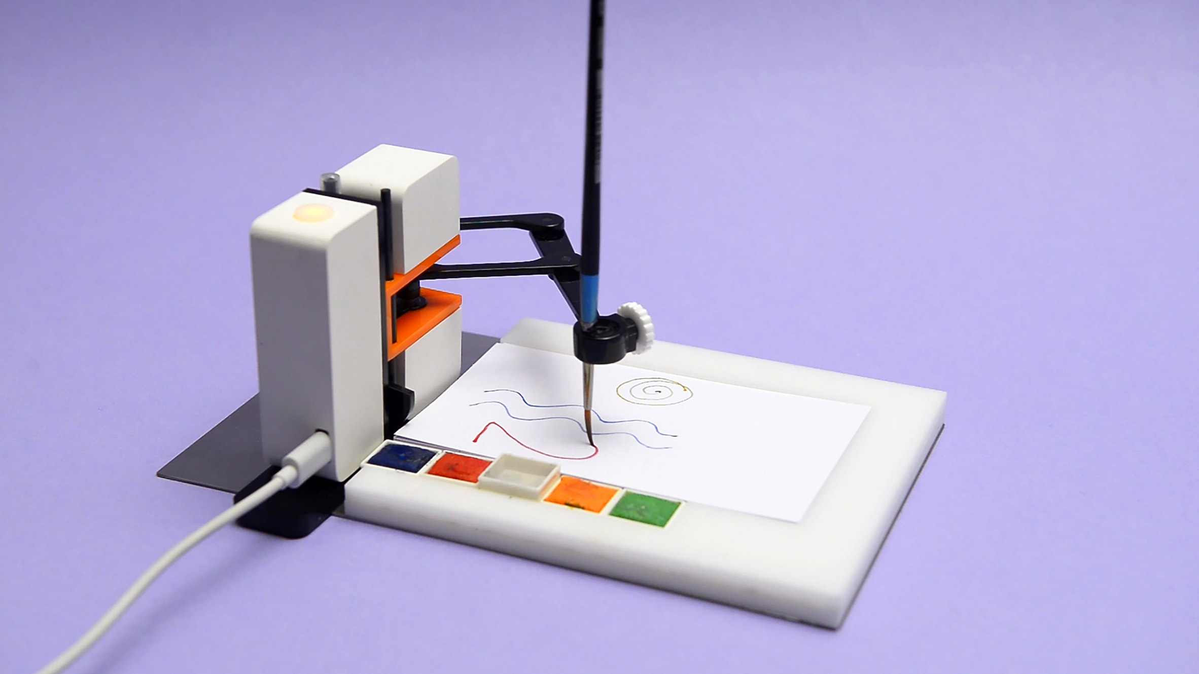 Line-us robot drawing arm