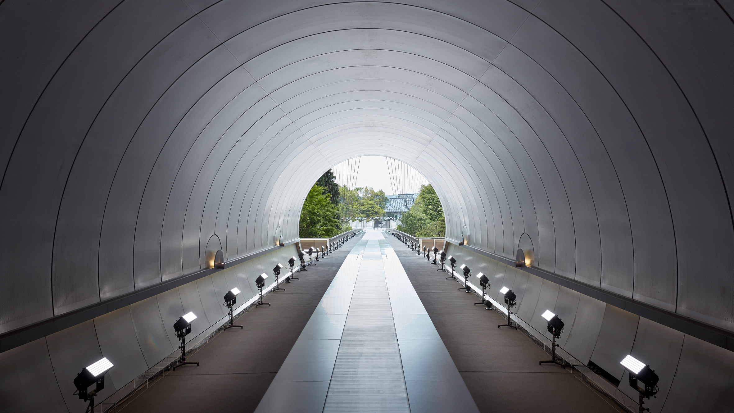 miho museum tunnel