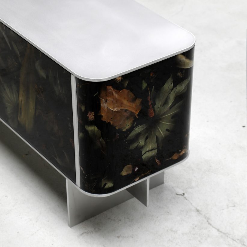 Marcin Rusaks White Perma Collection Casts Flowers In Milky White Resin 