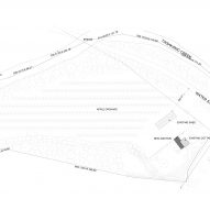 site plan of Ten Broeck Cottage by Ten Broeck Cottage