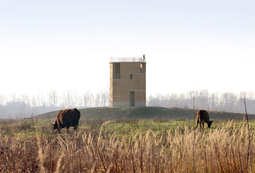 Observation Tower Negenoord by De Gouden Liniaal Architecten