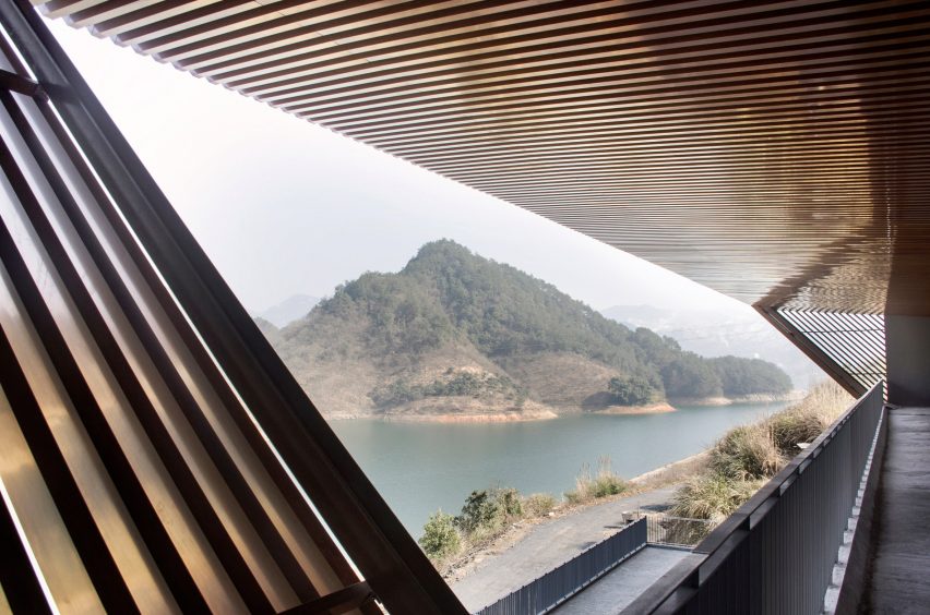 Qiandao Lake Cable Car Station by Archi-Union Architects
