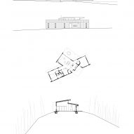 Plans for Ridge House by GriD Architects