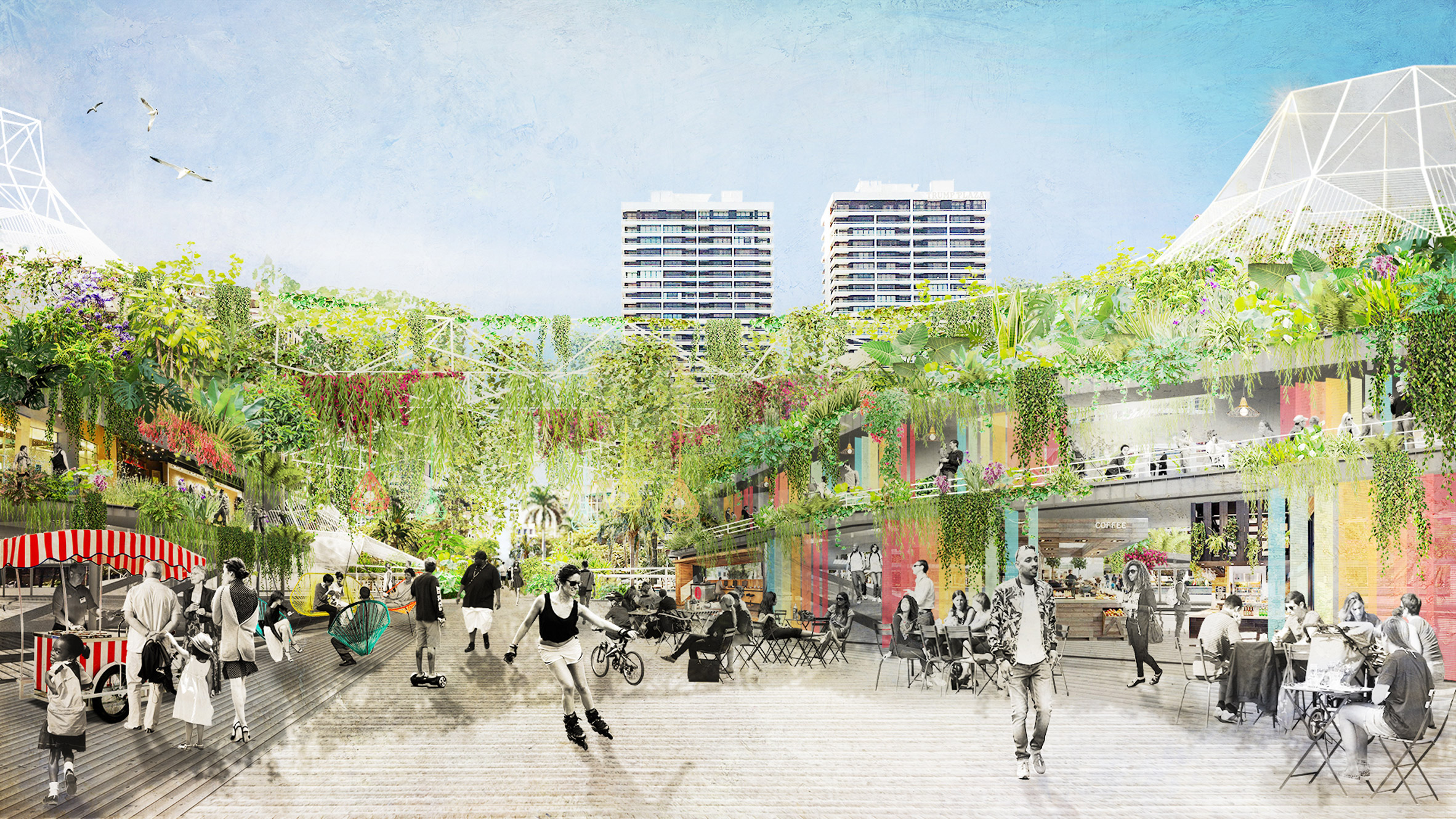 Ecosistema Urbano's winning proposal for Shore to Core