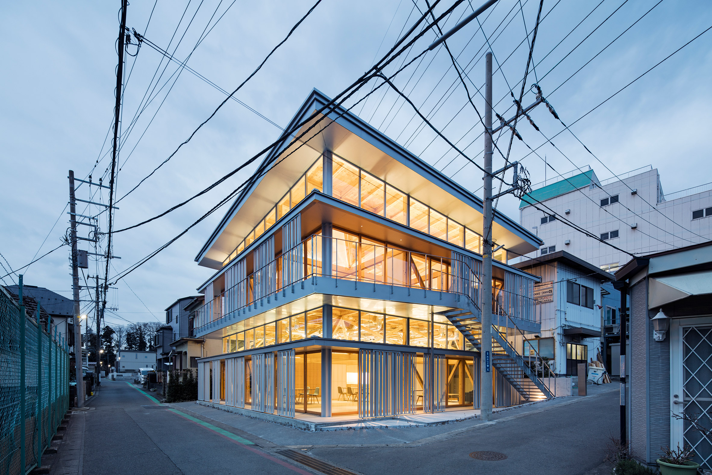 Substrate Factory Ayase by Aki Hamada Architects