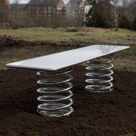 Max Lamb, Scholten & Baijings and Philippe Malouin create "Superbenches" for suburban Stockholm park