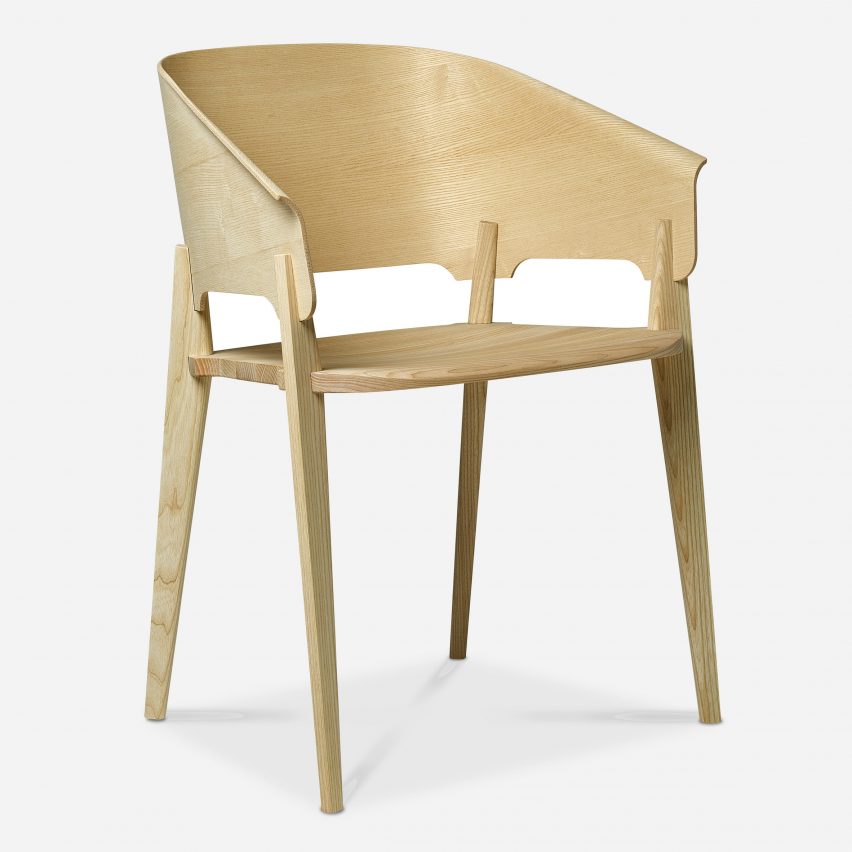Wooden chair by Claesson Koivisto Rune