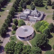 Serpentine Gallery Pavilion 2017 shot by drone