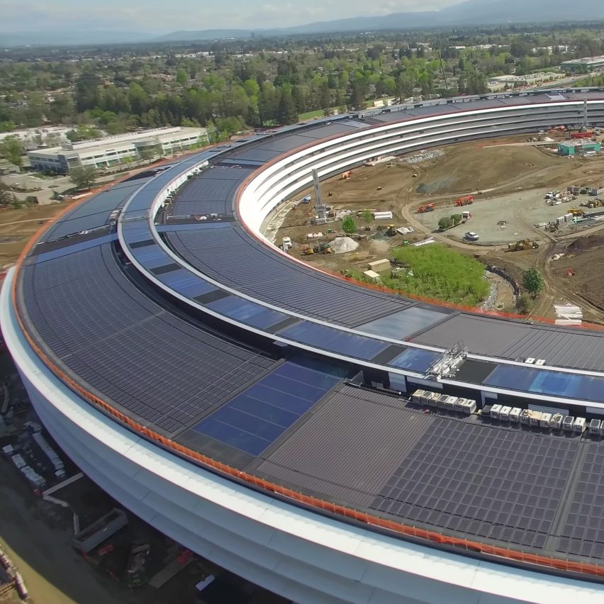 Apple Park by Foster + Partners nearing completion