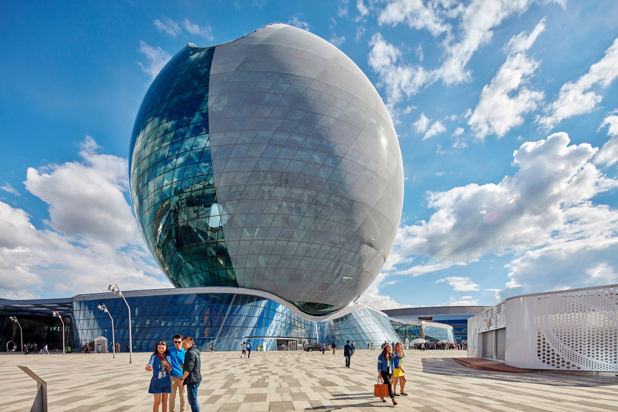 Architects unveil energy pavilions at Astana Expo 2017