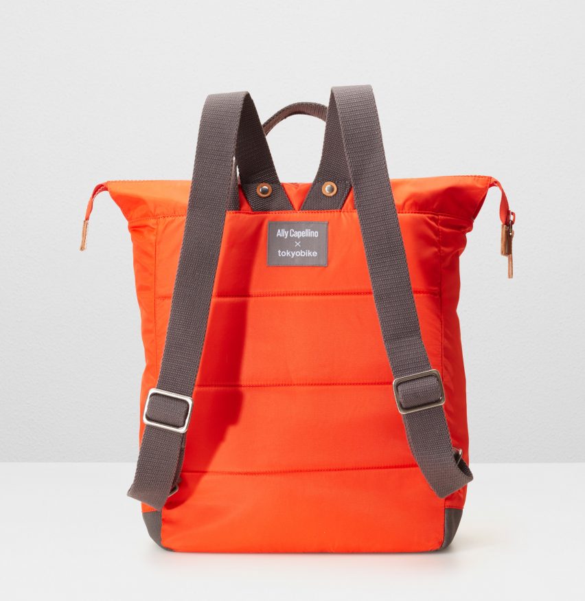 tokyobike x Ally Capellino backpack