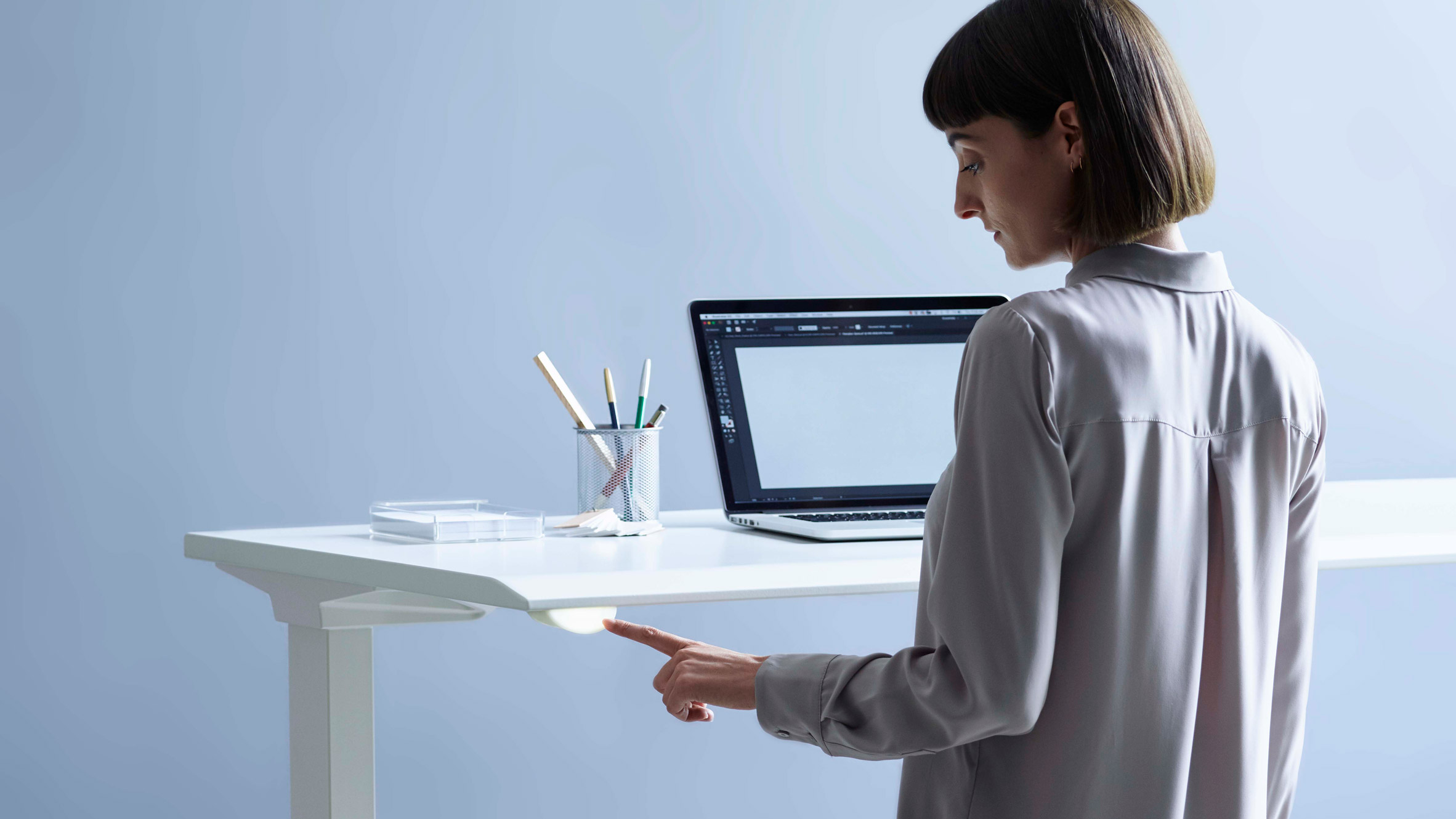 Herman Miller and Yves Behar's smart desks remind employees to stand