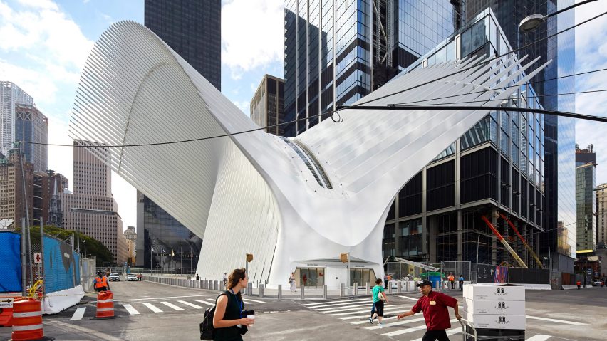Santiago Calatrava's Oculus leaks