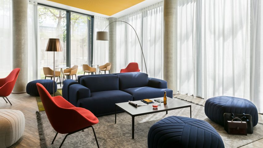 Patrick Norguet Creates Colourful Communal Spaces In New