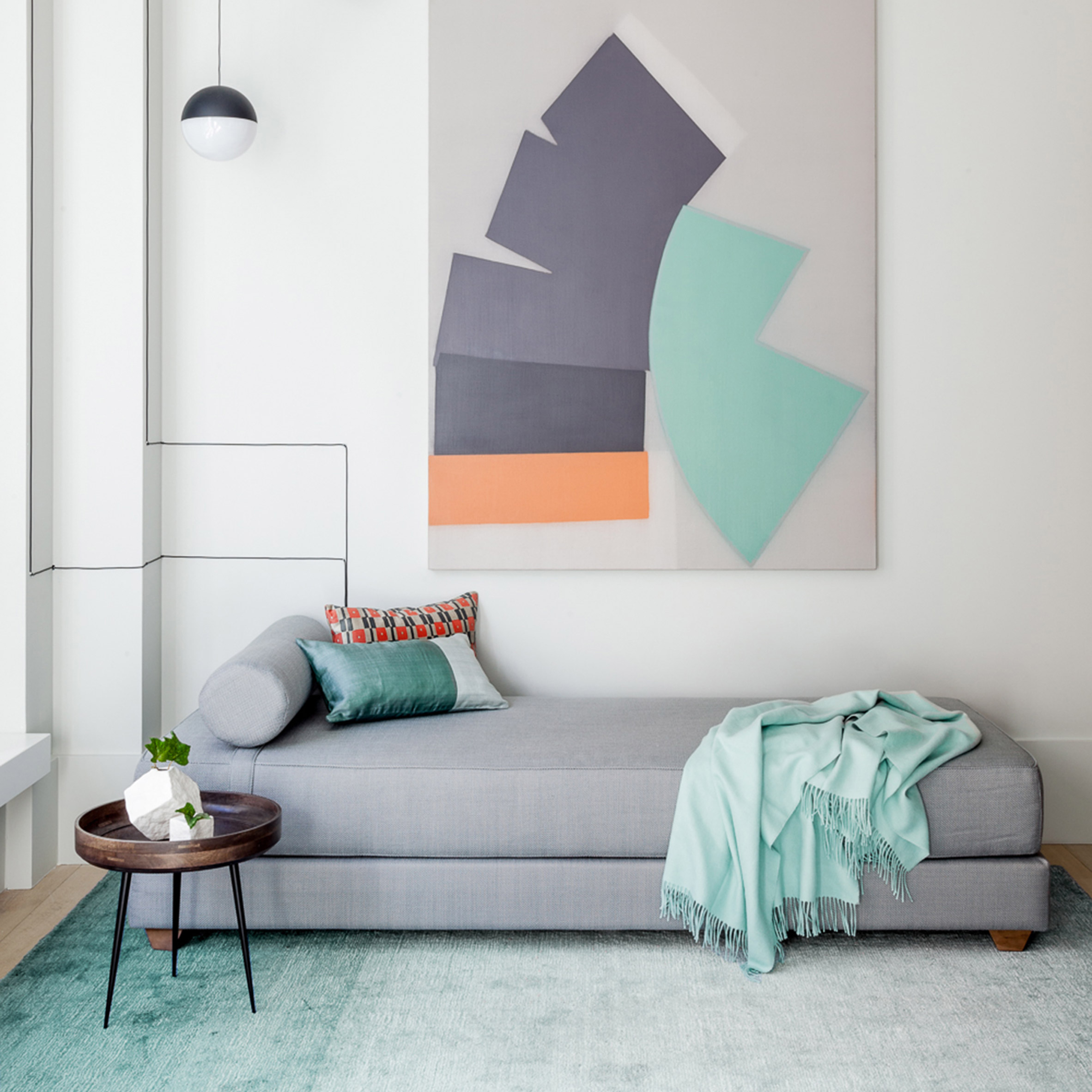 Pinterest roundup pastel interiors