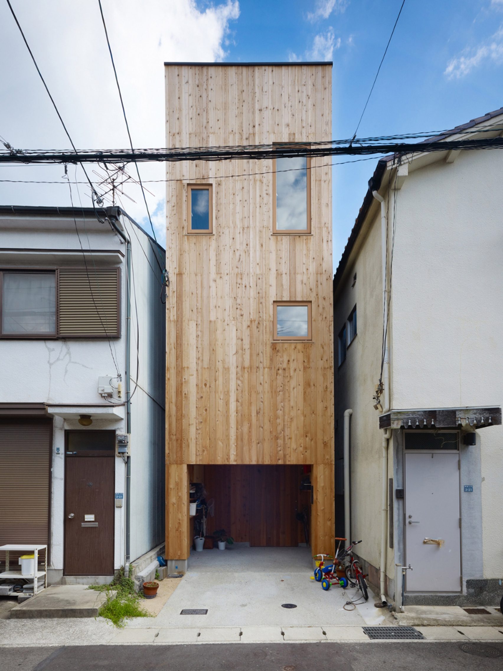 Rumah Mungil Lebar 25 Meter Di Kobe Ikonsid