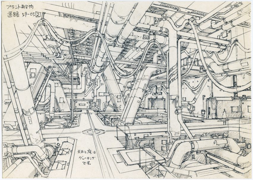 Anime Architecture: Backgrounds of Japan exhibition at the House of Illustration