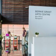 Designer, Morag Myerscough, redesigns the Bernie Grant Arts Centre in London