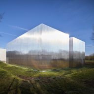 Stainless-steel extension to CTLES archive reflects its rural surroundings