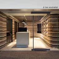 à tes souhaits ice cream and chocolate shop, Tokyo, Japan, by Nendo