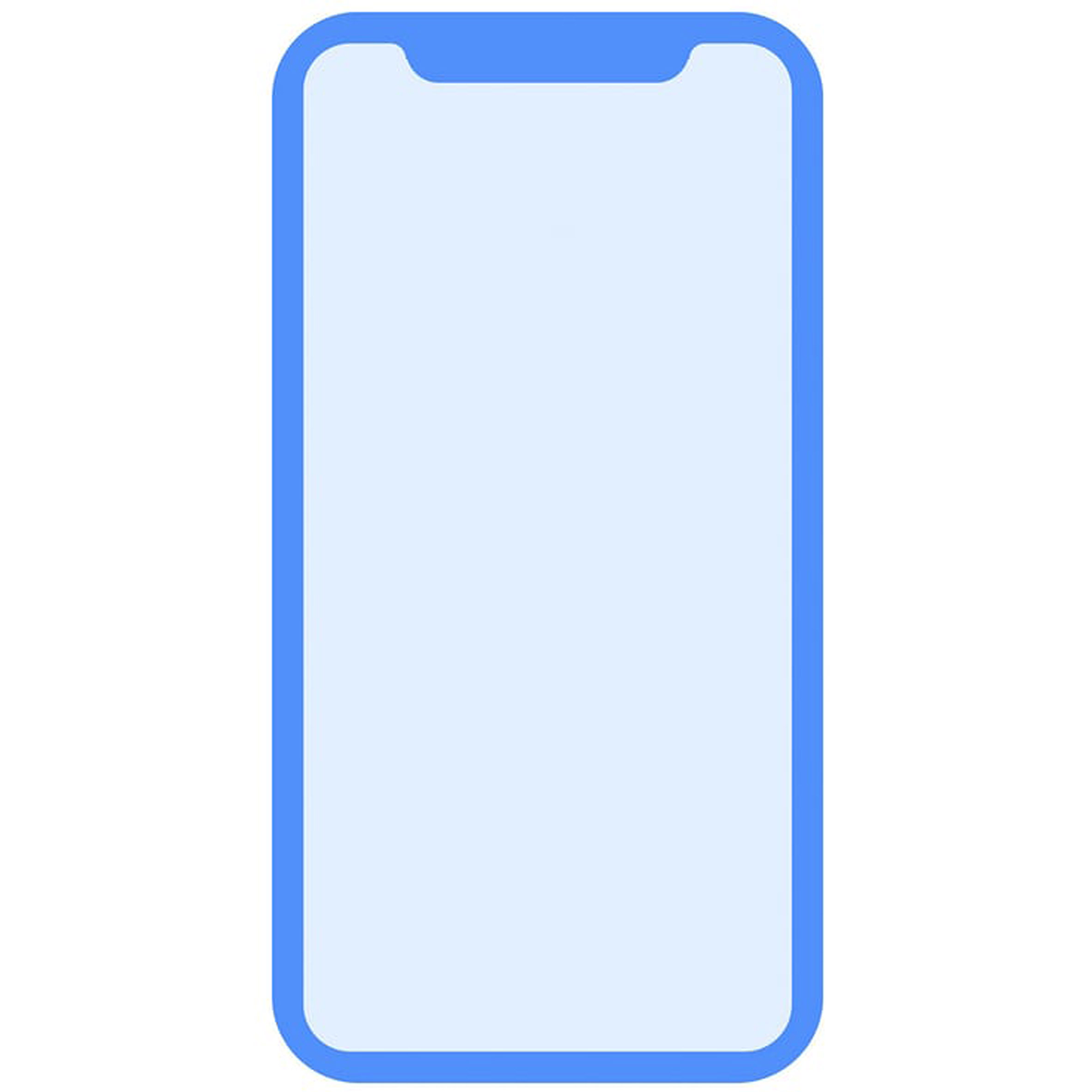 iphone silhouette icon
