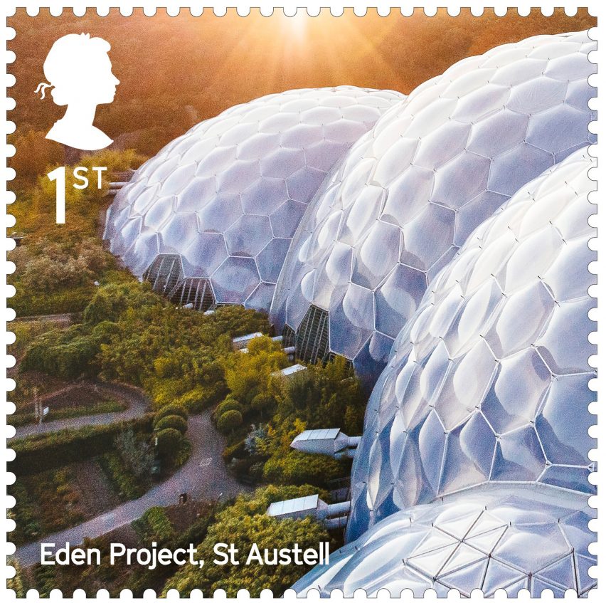 Landmark building stamps