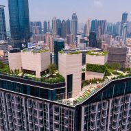 Hong Kong's Skypark rooftop provides a playground for "balance-centric millennials"