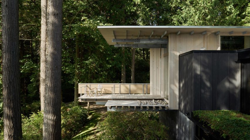 Architect Jim Olson expands tiny cabin