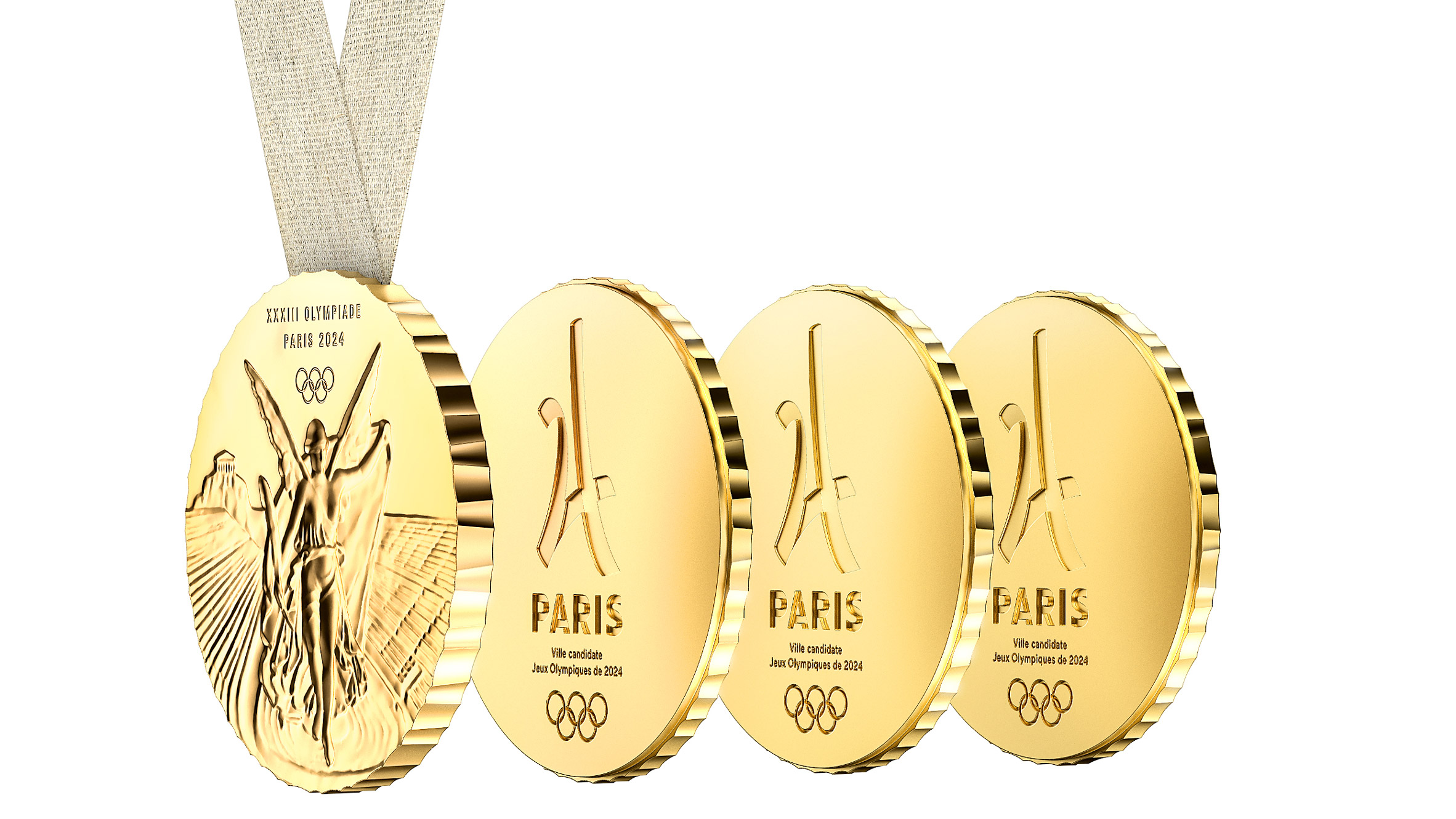 Philippe Starck's Paris 2024 Olympic medals design | KreedOn