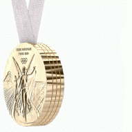 Philippe Starck's Paris 2024 Olympic medals are designed to be shared