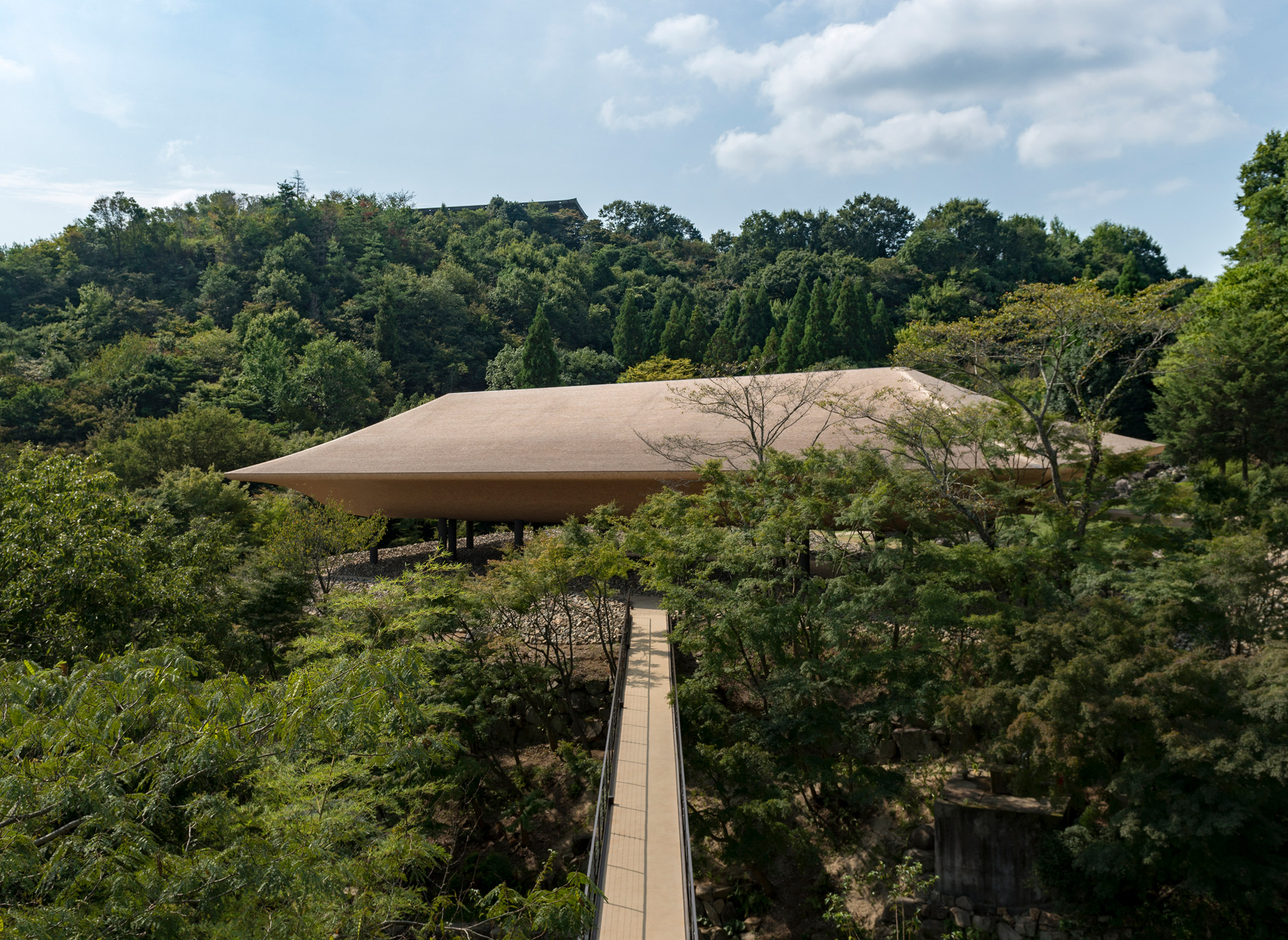Shinshoji Zen Museum pavilion by Kohei Nawa and Sandwich studio