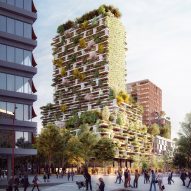 Stefano Boeri unveils latest tree-clad tower project for Utrecht