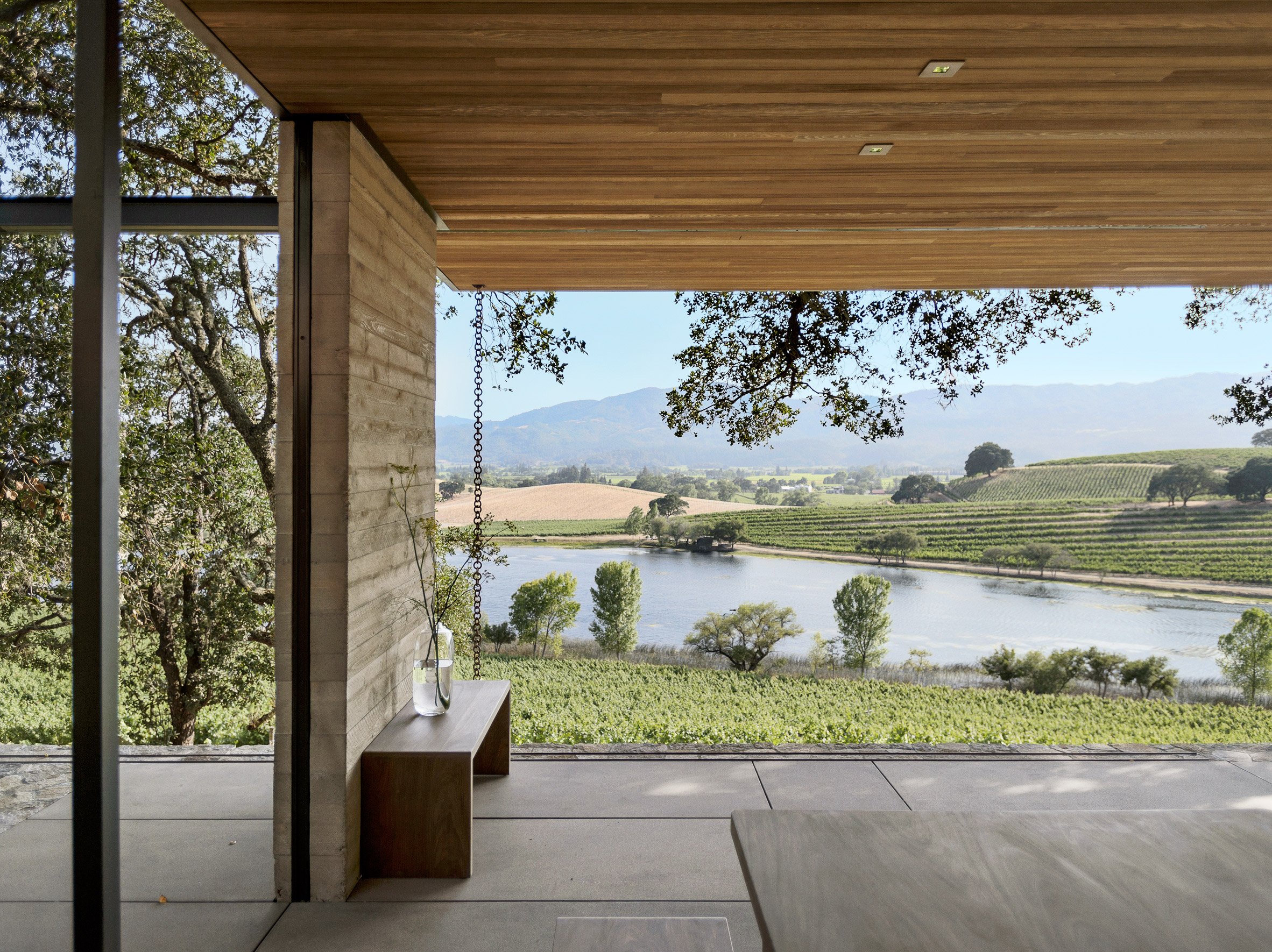 Walker Warner Architects create wine-tasting pavilions in Napa