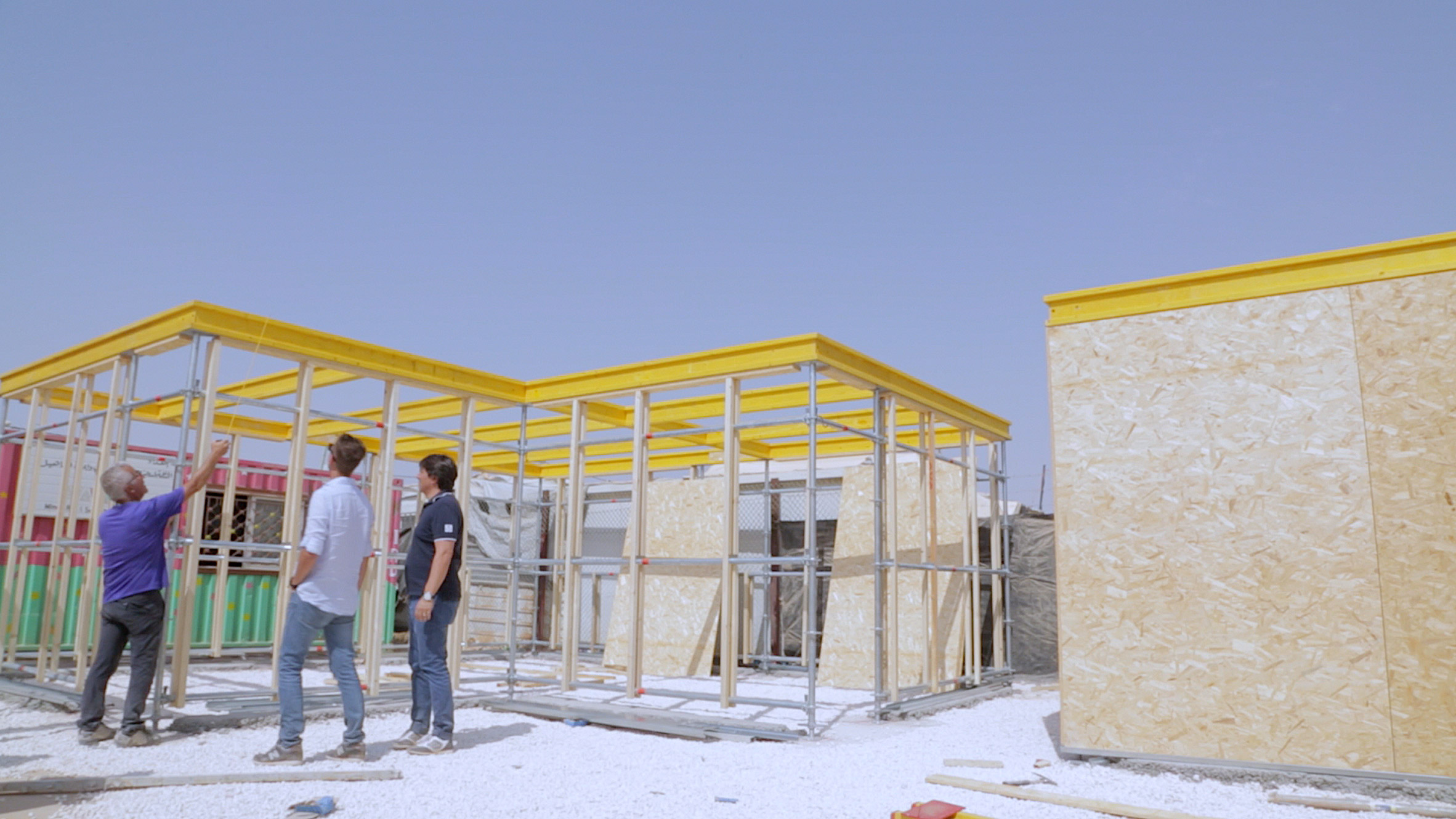 Za’atari camp school, Jordan, for Syrian refugees